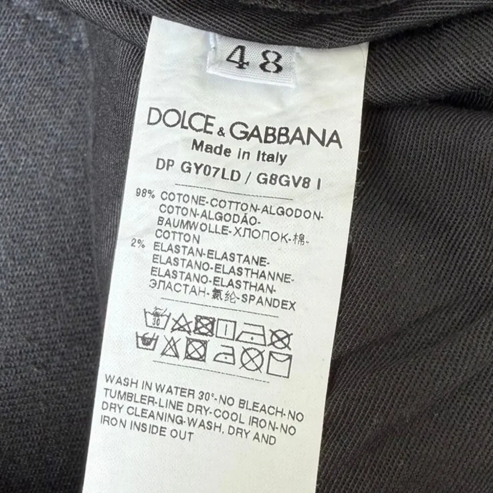 Size M - Dolce & Gabbana DG Graffiti Denim Jacket & Jeans Set